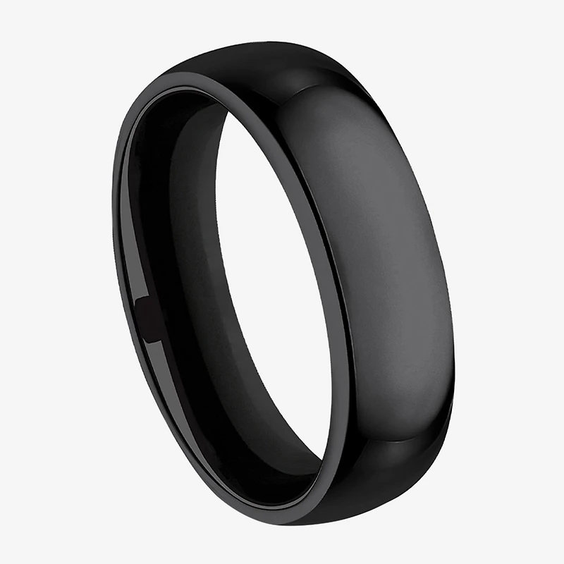 Mens 6MM Titanium Wedding Band