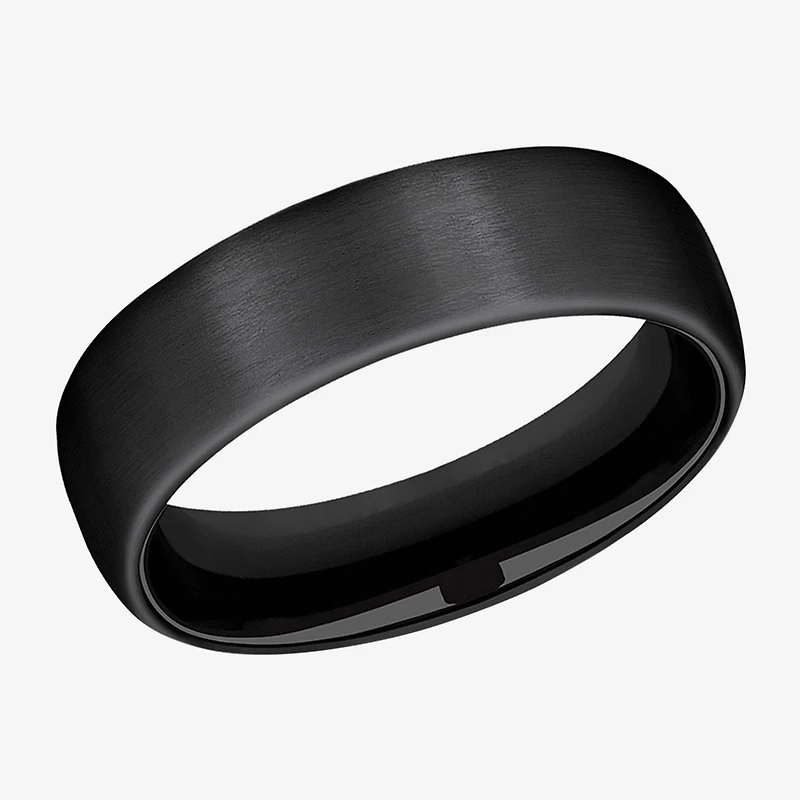 Mens 6MM Titanium Wedding Band
