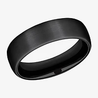 Mens 6MM Titanium Wedding Band