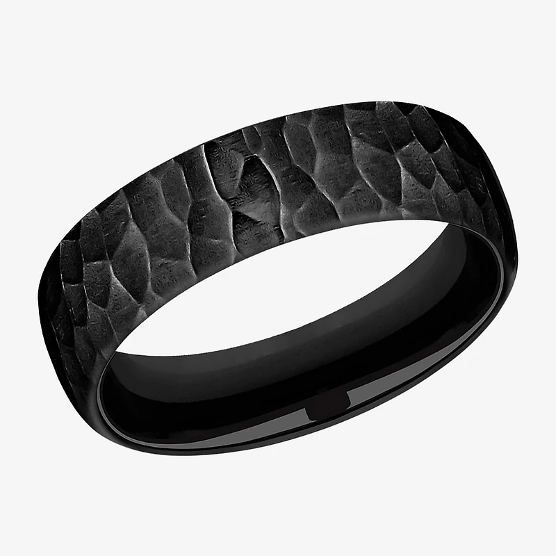 Mens 6.5MM Titanium Wedding Band