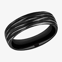 Mens 6.5MM Titanium Wedding Band
