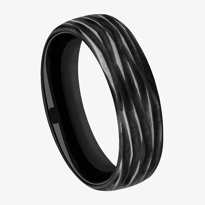 Mens 6.5MM Titanium Wedding Band