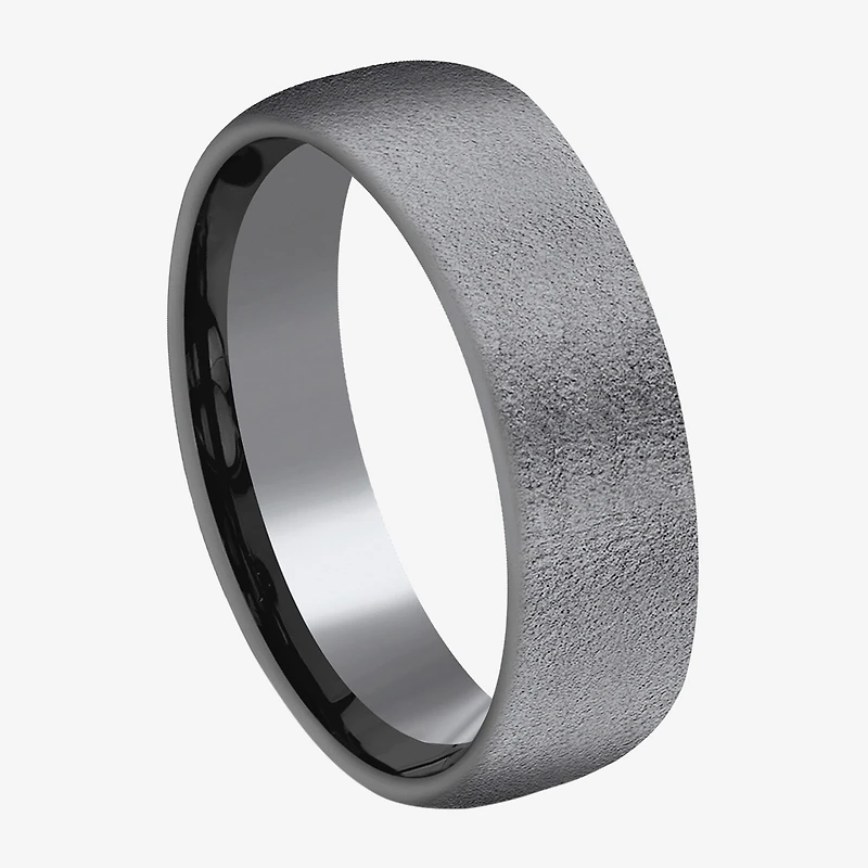 Mens 6.5MM Tantalum Wedding Band