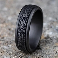 Mens 7MM Tantalum Wedding Band