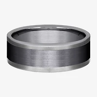 Mens 8MM Tantalum Titanium Wedding Band