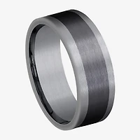 Mens 8MM Tantalum Titanium Wedding Band