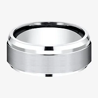 Mens 9mm Cobalt Wedding Band