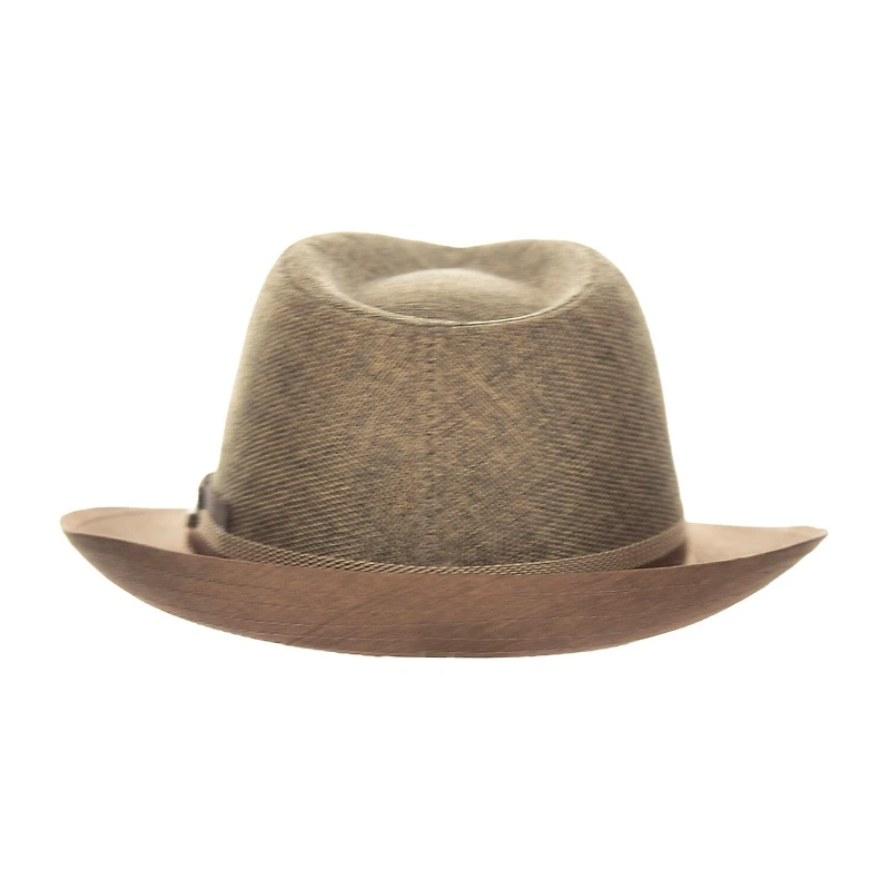Biltmore Club Stripe Trim Matte Toyo Mens Fedora