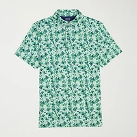 IZOD Swingflex Elite Fashion Print Mens Classic Fit Short Sleeve Polo Shirt