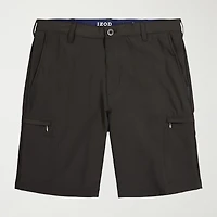 IZOD Swingflex Golf Mens 9 1/2" Stretch Fabric Quick Dry Cargo Short