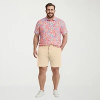 IZOD Sunshield Performance Big and Tall Mens Classic Fit Short Sleeve Polo Shirt