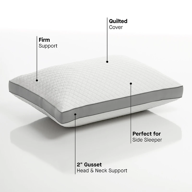 Home Expressions Firm Support Pillow