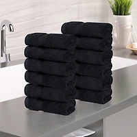 SUPERIOR® Zero Twist Cotton 12-pc. Quick Dry Washcloth