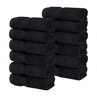 SUPERIOR® Zero Twist Cotton 12-pc. Quick Dry Washcloth