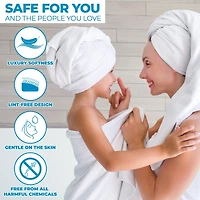 SUPERIOR® Zero Twist Cotton Chevron 2-pc. Quick Dry Bath Towel Set