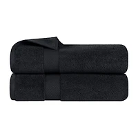 SUPERIOR® Zero Twist Cotton Chevron 2-pc. Quick Dry Bath Towel Set
