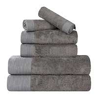 SUPERIOR® Sera Hypoallergenic Rayon From Bamboo Multi-Size 6-pc. Bath Towel Set