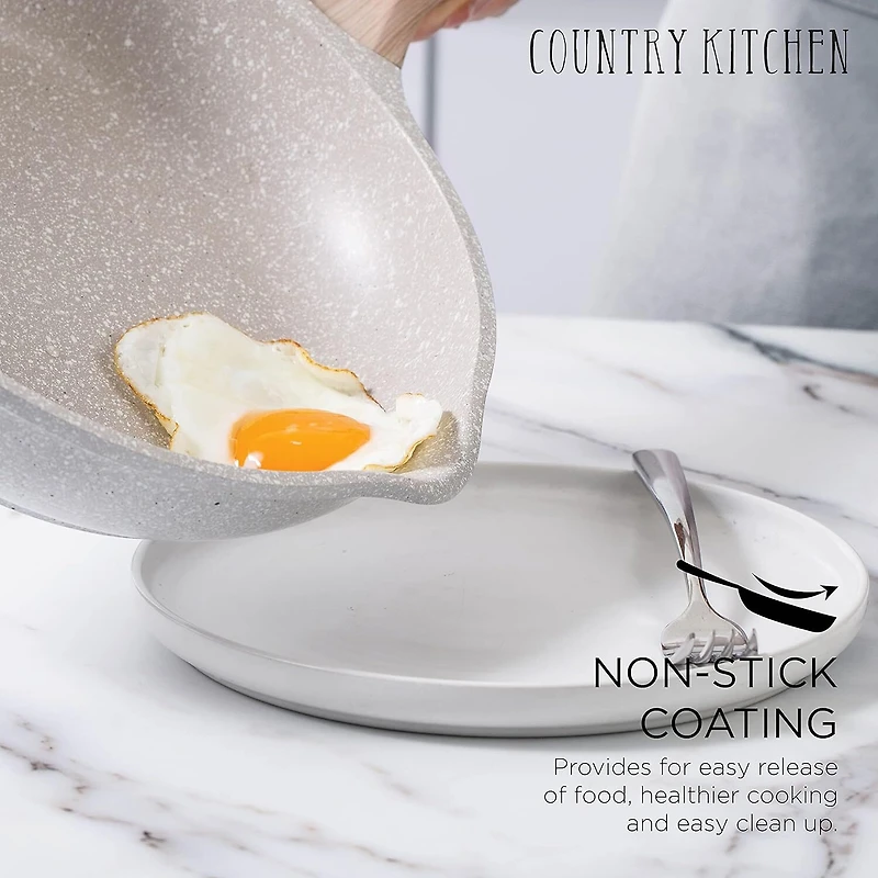 Country Kitchen 15-pc. Non-Stick Cookware Set