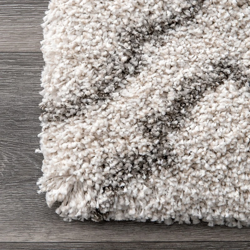 nuLoom Burma Trellis Shaggy Rectangular Rug