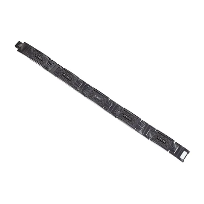 Mens Stainless Steel 8 1/2 Inch Link Bracelet
