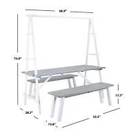 Safavieh Willamy 3-pc. Rectangular Dining Set