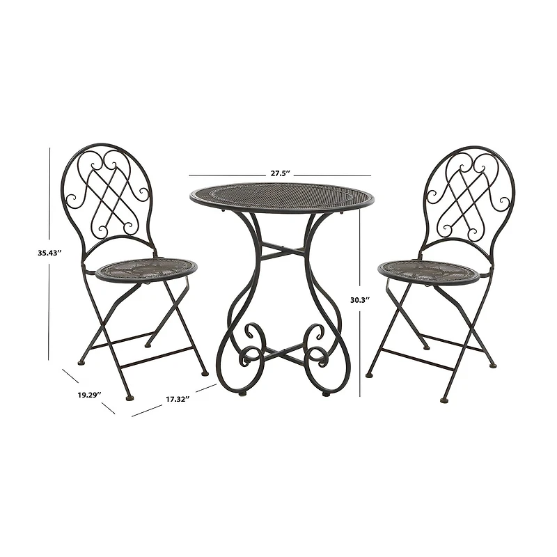Safavieh Adriel 3-pc. Bistro Set