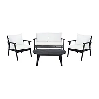 Safavieh Deacon 4-pc. Conversation Set Cushioned