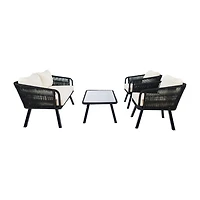 Safavieh Kerson 4-pc. Conversation Set Cushioned