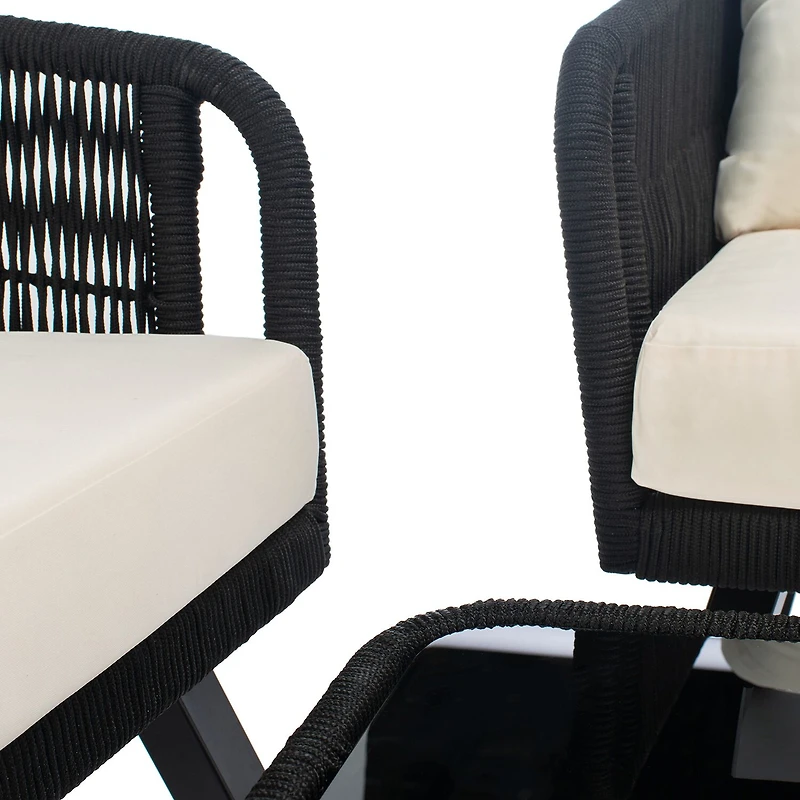 Safavieh Kerson 4-pc. Conversation Set Cushioned
