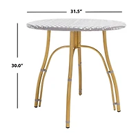 Rattan Patio Side Table