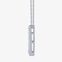 (G / Si2) Womens 1/2 CT. T.W. Lab Grown White Diamond 14K Gold 18 Inch Pendant Necklace