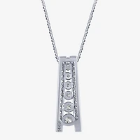 (G / Si2) Womens 1/2 CT. T.W. Lab Grown White Diamond 14K Gold 18 Inch Pendant Necklace
