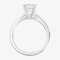 2 CT. Lab-Grown (I / SI2) Diamond Emerald-cut Solitaire Engagement Ring 14K Gold