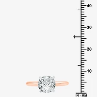 2 CT. Round Lab-Grown (G / SI2) Diamond  Solitaire Engagement Ring 14K Gold