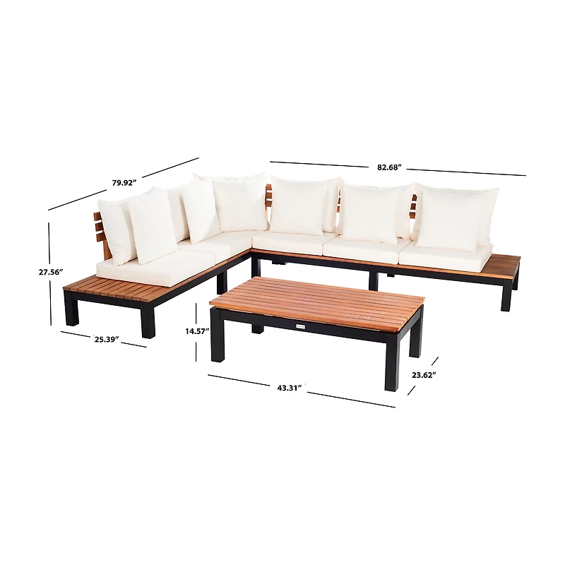 Safavieh 3-pc. Sectional
