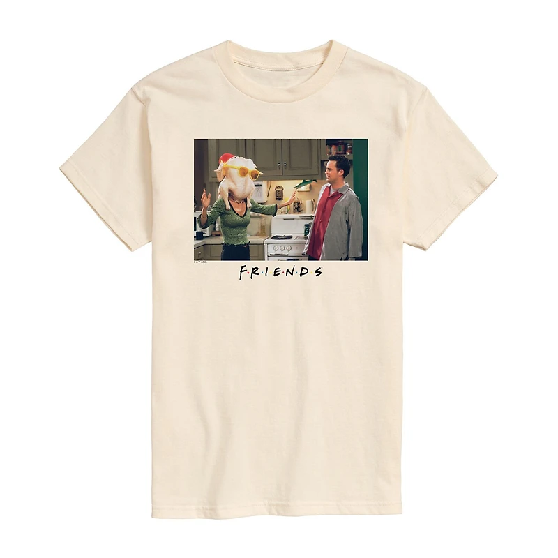Mens Short Sleeve Friends Graphic T-Shirt