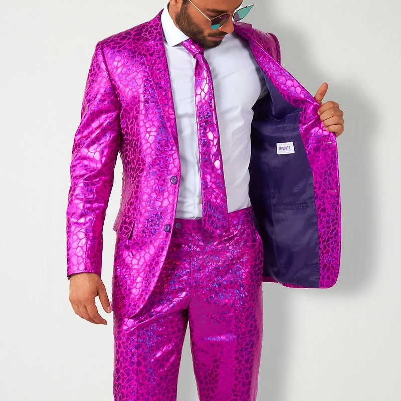 Opposuits Peppy Pink Mens 3-pc. Suit Set
