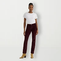 Lee Legendary Straight Fit Jean Womens Mid Rise Stretch Fabric Leg