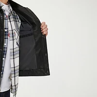 Levi's® Mens Midweight Faux Leather Trucker Jacket