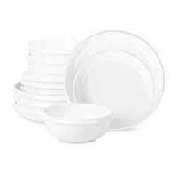Stone + Lain Verso 4-pc. Porcelain Dinnerware Set