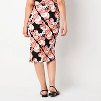 Liz Claiborne Womens Midi Pencil Skirt