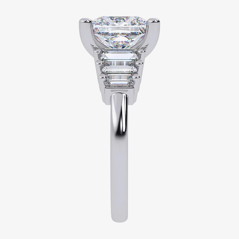 Signature By Modern Bride (G-H, Vs2-Si1) Womens 3 5/8 Ct. T.W. Lab Grown White Diamond 14K Gold Side Stone Engagement Ring