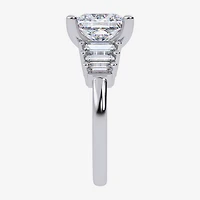 Signature By Modern Bride (G-H, Vs2-Si1) Womens 3 5/8 Ct. T.W. Lab Grown White Diamond 14K Gold Side Stone Engagement Ring
