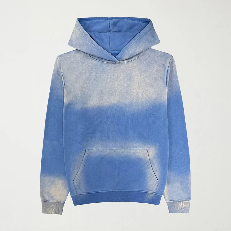 Royal Threads Mens Easy-on + Easy-off Long Sleeve Tie-Dye Hoodie