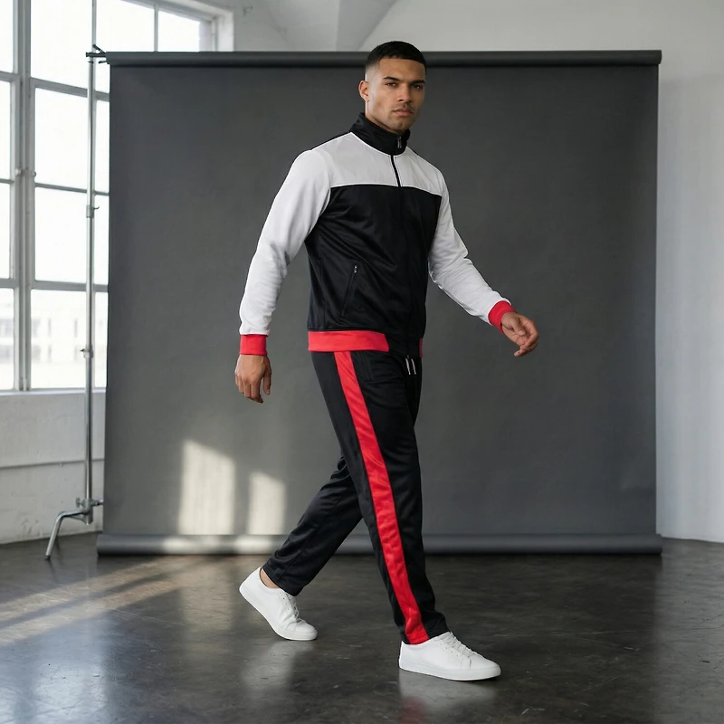 Royal Threads Mens Long Sleeve Track Suit