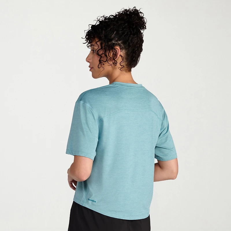 PUMA Womens Crew Neck Short Sleeve Active T-Shirt