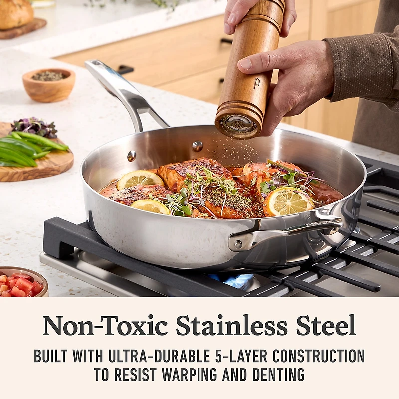 Calphalon Premier Stainless Steel -pc. Cookware Set