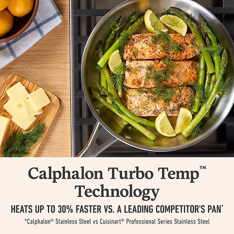 Calphalon Stainless Steel 3-pc. Cookware Set