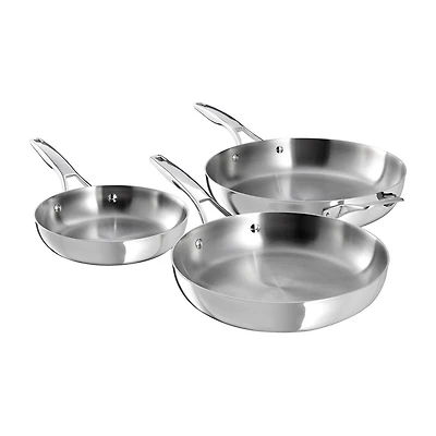 Calphalon Premier Stainless Steel 3-pc. Frying Pan Set