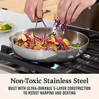 Calphalon Premier Stainless Steel 10" Frying Pan